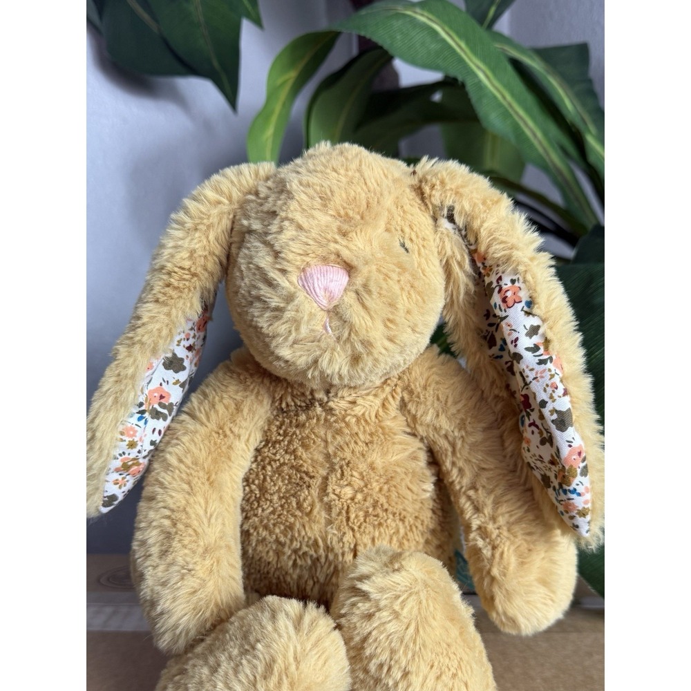 Manhattan Toy Pattern Pals Bunny 15" Plush Floral Ears 326432 GM 2019 Rabbit